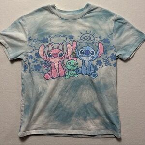 Disney Kids Stitch Tee Blue and Pink